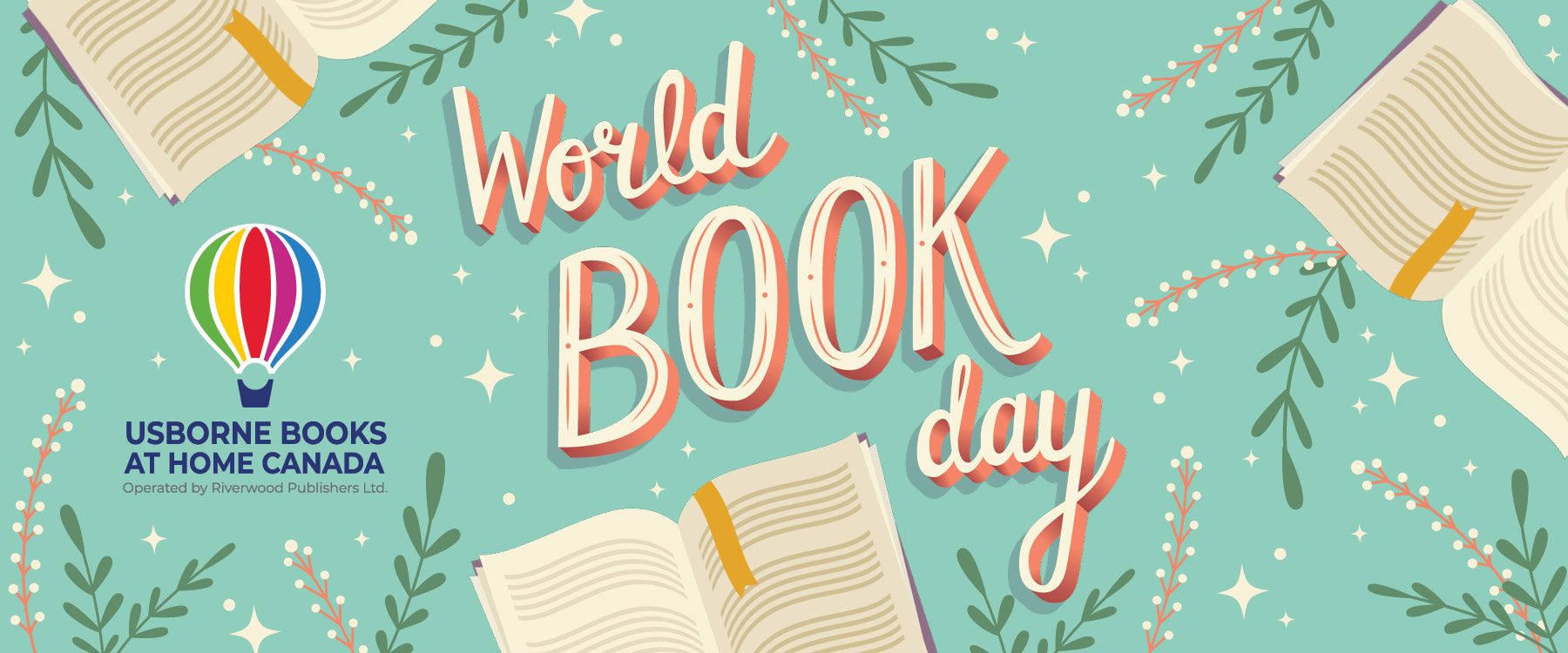 Celebrate World Book Day with Usborne Books at Home Canada!