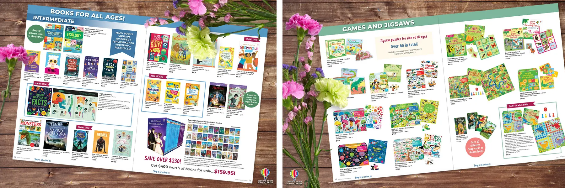 Spring into Reading with our New Mini Catalogue! • Usborne Books